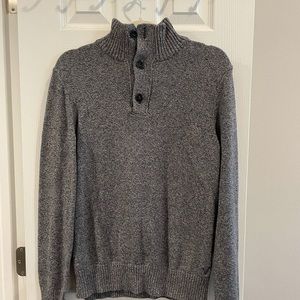 American Eagle | Mock Neck Sweater | Athletic Fit (M)